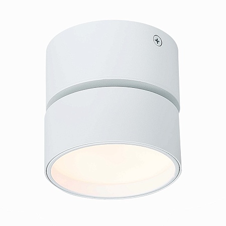 Светильник потолочный поворотный Белый LED 1*9W 3000K 720Lm Ra>90 120° IP20 D85xH87 170 ST651.532.09 - фото