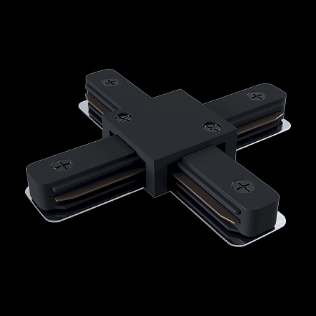 Трековая система Technical встраиваемая однофазная (220 Вольт) чёрная 150x150 TS-X-150-TR005-1-GU10-B