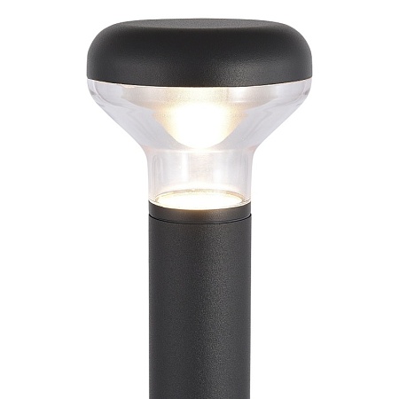 Светильник напольный ST-Luce темно-серый/прозрачный LED 1*6W 3000K SL9541.705.01 - фото