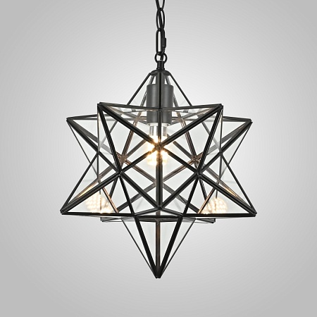 Люстра Black Star Clear Glass 35 См Imperiumloft 189644-26 - фото