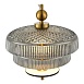 Светильник подвесной ST-Luce Латунь/Латунь, Дымчатый LED 1*8W 3000K SL6122.303.01 - фото