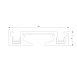 Шинопровод накладной (2м) Flat Magnetic 85129/00 Elektrostandard - фото