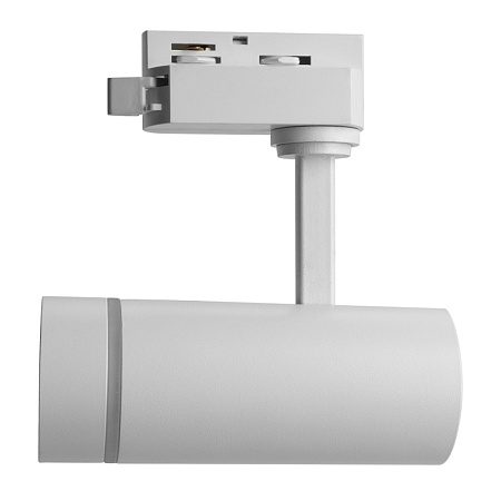 Светодиодный светильник Feron AL106 трековый однофазный на шинопровод 12W 2700K 80 градусов белый - фото