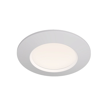 DK3016-WH Встраиваемый светильник влагозащ., IP 65, 50 Вт, GU10, белый, алюминий - фото