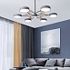 Люстра На Штанге Meade 5 Lamps Grey Imperiumloft 207857-26 - фото