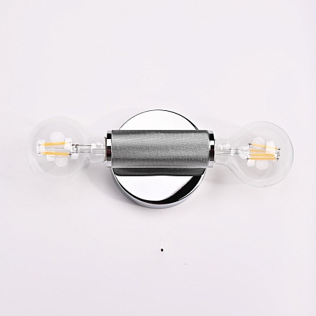 Бра Rh Utilitaire Inline Sconce Silver Imperiumloft 123280-22 - фото