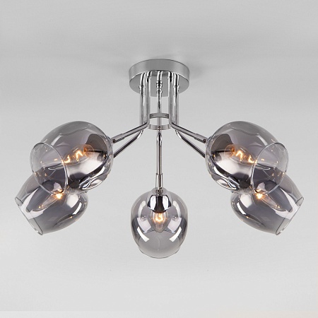 Потолочный светильник Eurosvet 30164/5 хром - фото