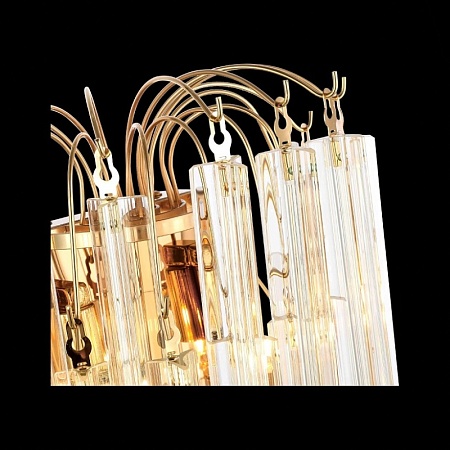 Бра ST-Luce Золотистый/Золотистый, Прозрачный G9 3*5W SL386.201.03 - фото