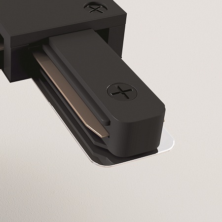 Трековая система Technical однофазная для натяжного потолка чёрная 200x200x200 TS-Z-200-TR020-1-GU10-B