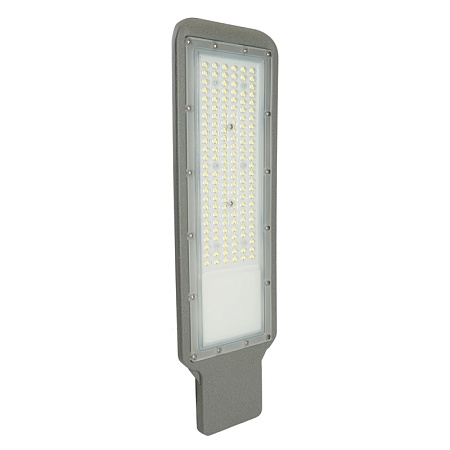 Светодиодный уличный консольный светильник Feron SP3022 100W 5000K 230V, серый - фото