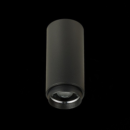 Светильник потолочный Zoom Черный LED 1*10W 4000K 1 000Lm Ra>80 15-60° IP20 D59xH130 17 ST600.442.10 - фото