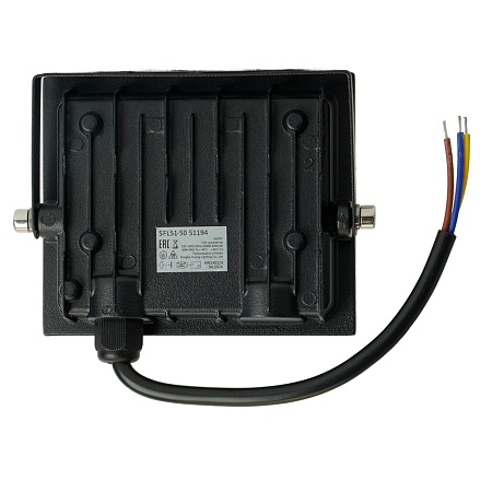 Светодиодный прожектор SAFFIT SFL51-50 IP65 50W 6500K черный - фото