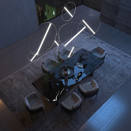 Подвесной светильник Eurosvet 90281/1 хром - фото