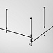Наименование Esthetic Magnetic Декоративная стойка с вводом питания 545 мм 85147/00 Elektrostandard - фото