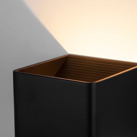 Corudo LED чёрный Настенный светодиодный светильник MRL LED 1060 чёрный Elektrostandard - фото