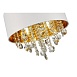 Светильник подвесной ST-Luce Хром/Белый, Золотистый, Прозрачный E14 4*40W SL1350.503.04 - фото