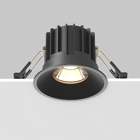 Встраиваемый светильник Technical Round DL058-12W3K-B - фото
