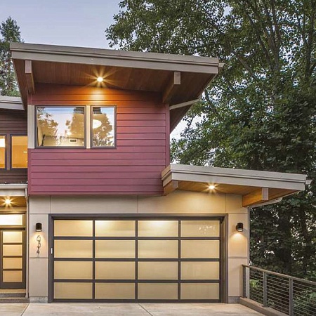 Светильник садово-парковый Feron DH1001, на стену,  GX53, 230V, черный - фото