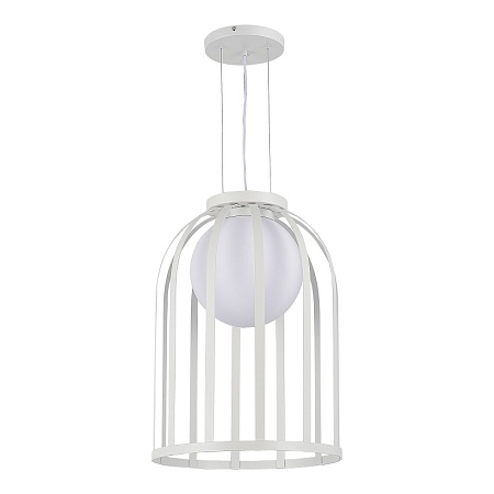 Светильник подвесной ST-Luce Белый/Белый E27 1*60W SL6129.503.01 - фото