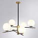 Люстра на штанге Arte Lamp ARKAB A2225LM-6BK - фото
