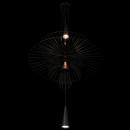 10141/600 Black Подвесной светильник LOFT IT Star - фото