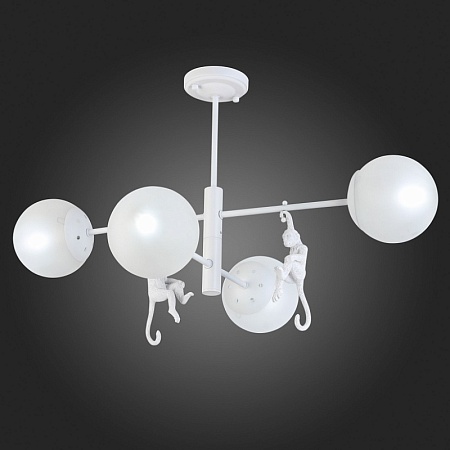 Светильник потолочный Белый/Белый E14 4*60W SLE115102-04 - фото