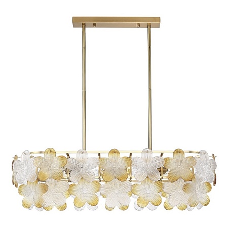 Светильник подвесной ST-Luce золотистый/Прозрачный, январный E14 8*60W SL6240.203.08 - фото