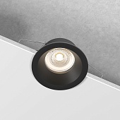 Светильник встраиваемый Andi GU10 черный IP44 25061/01 Elektrostandard