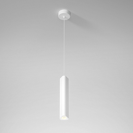 Светильник подвесной светодиодный Trio 12W 3000K белый 50310 LED Elektrostandard - фото