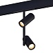 Магнитный трековый светильник Черный LED 1*16W 3000K 950Lm Ra>90 36° IP20 D45xH240 48VV ST808.436.16 - фото
