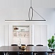 Подвесной Светильник Suspension Cercle Et Trait – Graphite Satine L120 Imperiumloft 144225-22 - фото