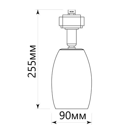 Светильник Feron AL156 трековый однофазный на шинопровод под лампу E14, белый - фото