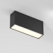 Светильник потолочный светодиодный 10W 3000K черный Block 25109/LED Elektrostandard - фото