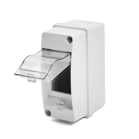 Бокс настенный STEKKER EBX50-1/02-65 2 модуля, пластик, серия Standart - фото