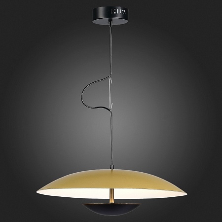 Светильник подвесной ST-Luce Золотистый,Черный/Золотистый LED 1*35W 3000K SL6502.203.01 - фото