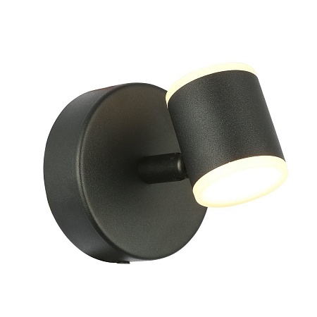 Светильник настенный ST-Luce Черный/Белый LED 1*6W 3000K SL1597.401.01 - фото