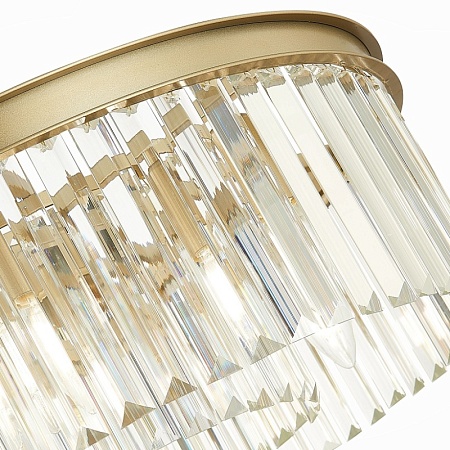 Люстра подвесная ST-Luce шампань/прозрачный E14 6*40W SL1624.203.08 - фото