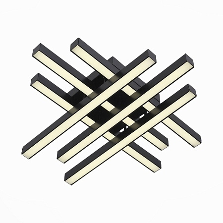 Люстра потолочная ST-Luce Черный/Белый,Черный LED 1*36W 3000K/4000K/6000K SL933.402.06 - фото