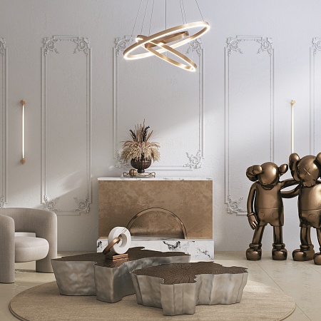 Подвесной светильник Maytoni Rim MOD058PL-L74BK - фото