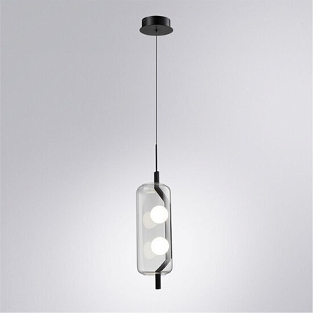 Подвесной светильник Arte lamp GENEVA A2341SP-2BK - фото