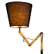 Торшер с абажуром ARTE LAMP A5700PN-1BK - фото