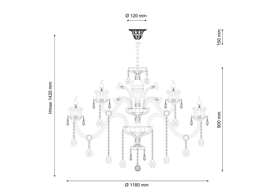 Lucia Tucci Ashanti 1250.18 clear - фото