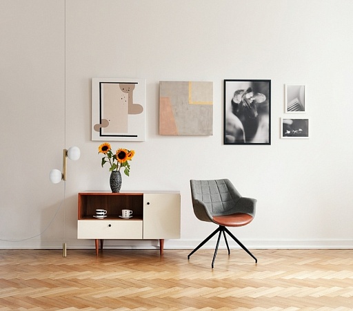 Напольный светильник (торшер) Maytoni Erich MOD221FL-01G - фото