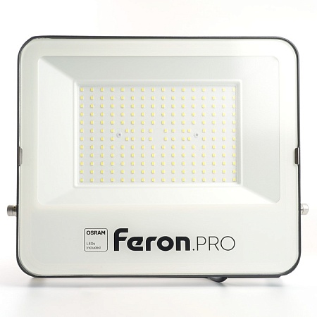 Светодиодный прожектор Feron.PRO LL-1000 IP65 200W 6400K черный - фото