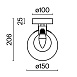 Настенный светильник (бра) Maytoni Basic form MOD521WL-01G1 - фото