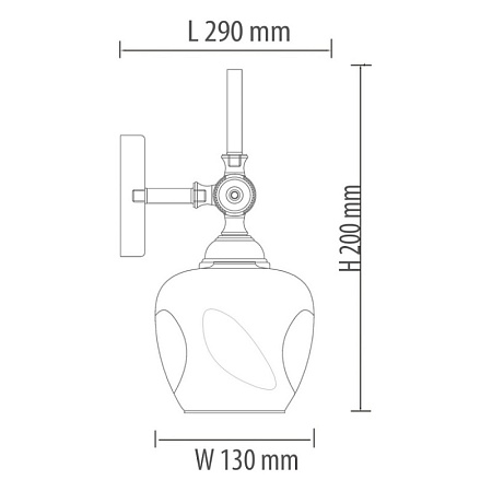 Бра DeMarkt Гамбург 605023201 - фото