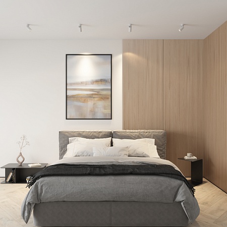 DK2029-WH Светильник накладной IP 20, 50 Вт, GU10, белый, алюминий - фото