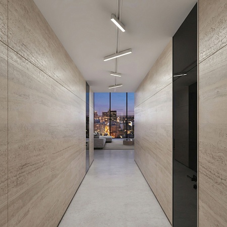 Трековый светодиодный светильник для однофазного шинопровода X-Line 20W 4200K белый матовый X-Line белый матовый 20W 4200K (LTB54) однофазный Elektrostandard - фото