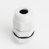 Сальник PG9 диаметр проводника 4-8 мм STEKKER, IP54, серый (DIY упаковка 3 шт) (без мембраны)