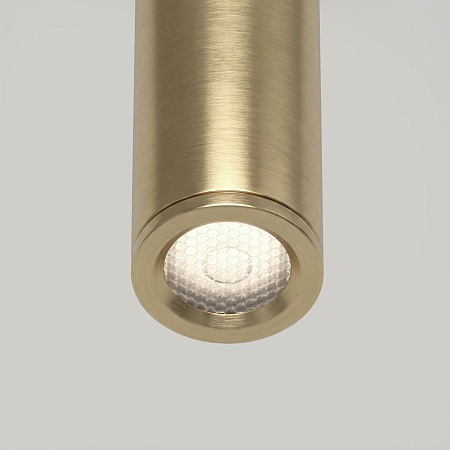 Подвесной светодиодный светильник Flinn 4W 4000K латунь 50263 LED Elektrostandard - фото
